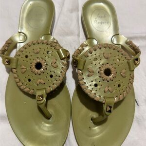 Jack Rogers Women's Olive Sandals